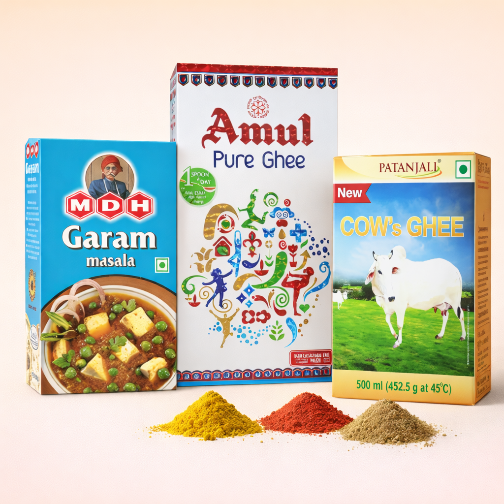Oil, Ghee & Masala