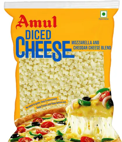Amul Blend Diced Cheese 200g