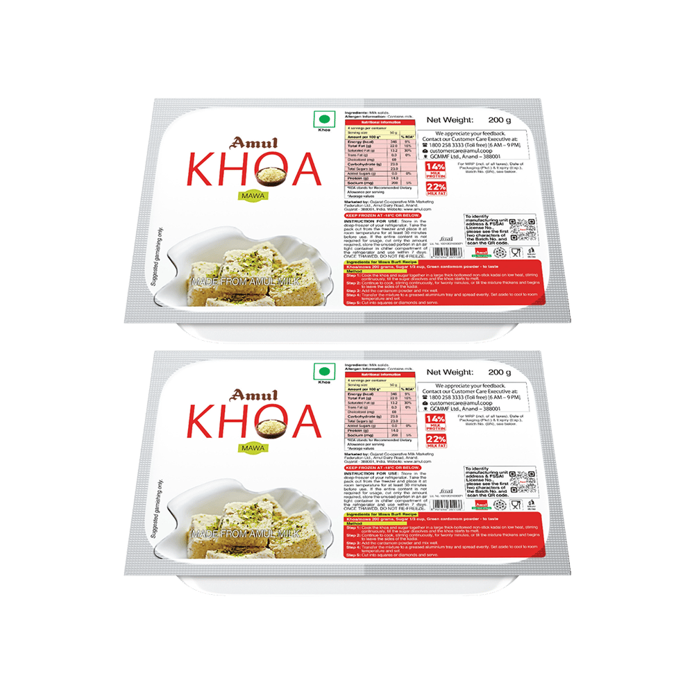 Amul Khoa - Pack Of 2 *200 g