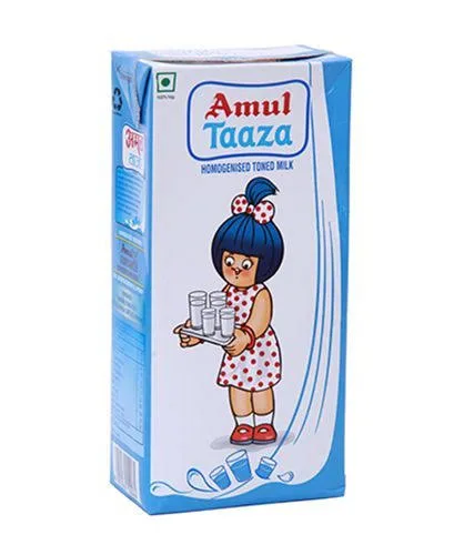 Amul Taaza Toned Milk 200 ml