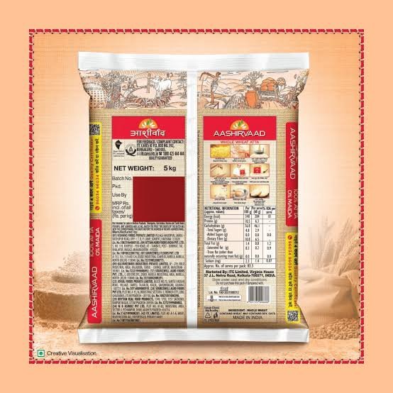 Aashirvaad Shudh Chakki Atta ( 100% Atta , 0% Maida )(5kg)