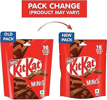 Nestle KitKat Minis Choco Coated Wafer Bar 132.2 g