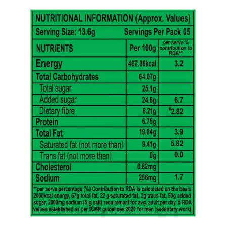 Patanjali Whole Wheat Nariyal Biscuit - 204 g