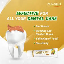Patanjali Dant Kanti Advance Toothpaste – Pack of 2 (100 g × 2)