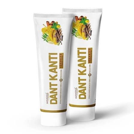 Patanjali Dant Kanti Advance Toothpaste – Pack of 2 (100 g × 2)