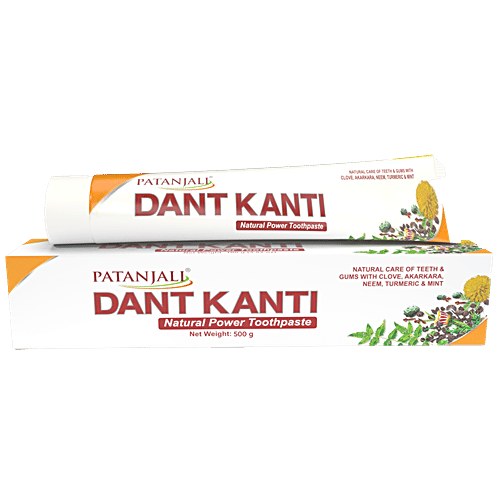 Patanjali Dant Kanti Natural Herbal Toothpaste ( 500 g )