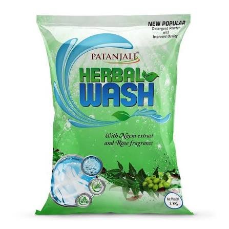 Patanjali Herbal Wash Detergent Powder 2kg