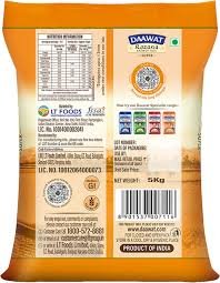 Daawat Rozana Super Basmati Rice ( Medium Grain ) 5kg