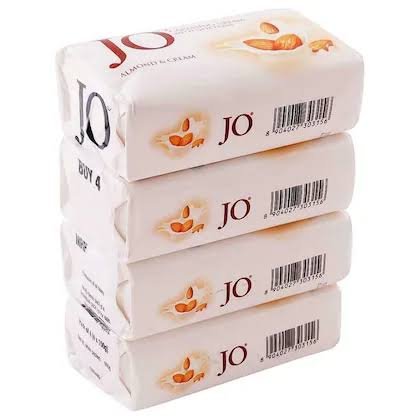 Jo Almond & Cream Caressing Soap - Buy 4 Get 1 Free  (5 × 100 g)