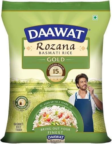Daawat Rozana Gold Basmati Rice ( Extra Long Grain ) 1kg
