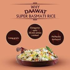 Daawat Super Basmati Rice ( Long Grain ) 5kg