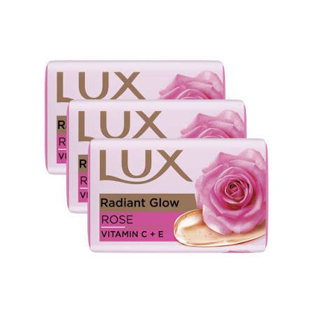 Lux Natural Glow Beauty Soap – Mega Pack (3 × 150 g)