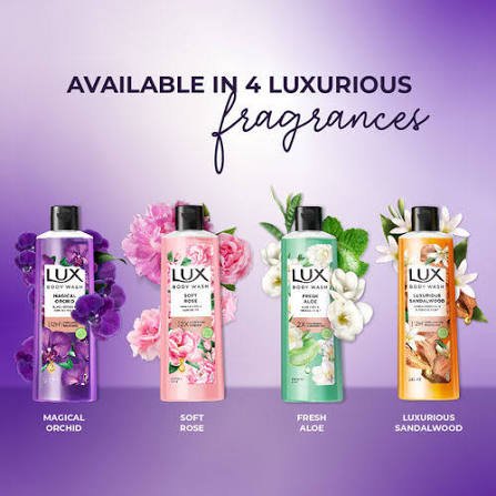 Lux Sandalwood Oil & Tuberose Scent Body Wash – 245 ml